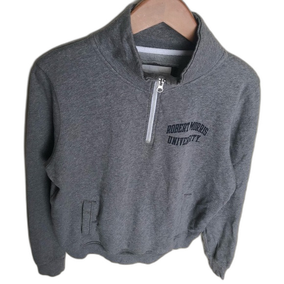 REDSHIRT RMU Grey 1/3 Zip Pullover Size Medium - Picture 3 of 15